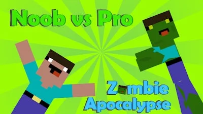 Noob vs Pro: Zombie Apocalypse