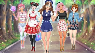 High School Anime Dress Up