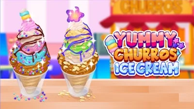 Yummy Churros Ice Cream