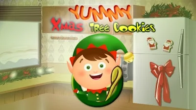 Yummy Xmas Tree Cookies