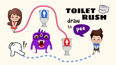 Toilet Rush - Draw Puzzle