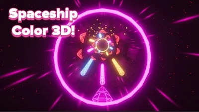 Spaceship Color 3D!