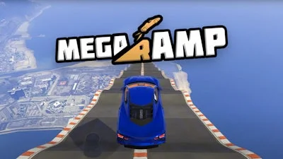 Mega Ramp Car Stunt