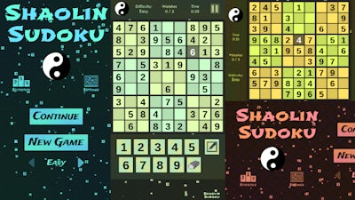 Shaolin Sudoku