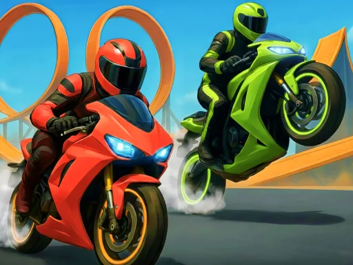 Crazy Bike Stunts PvP