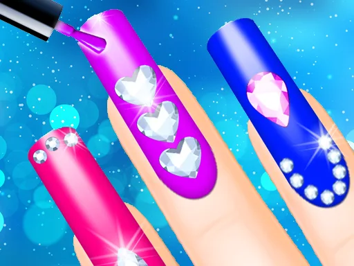 Glow Nails: Manicure Nail Salon Game for Girls