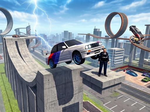 Cop Ramp Sandbox