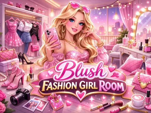 Blush Fashion Girl Room 