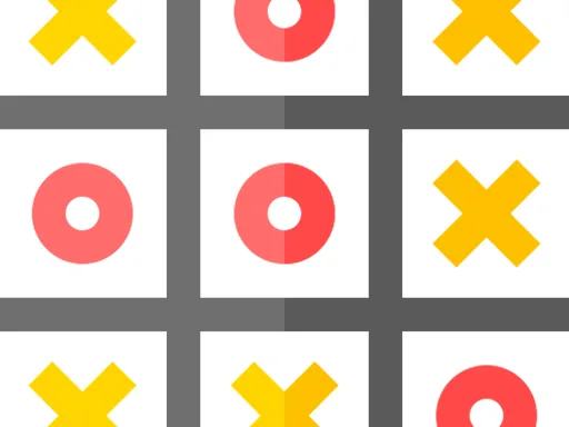 Tic Tac Toe Multiplayer:  X O Puzzle Board Game
