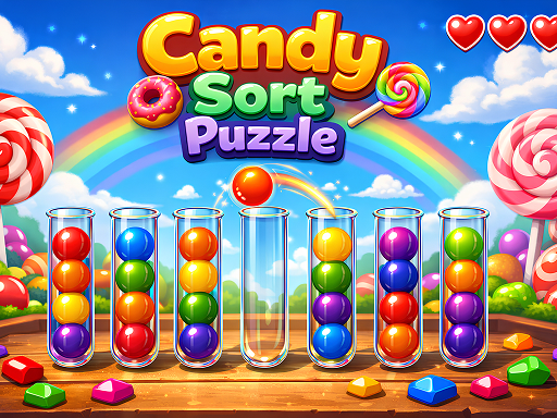 Candy Merge Sort