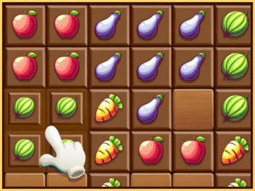 Fruit Block Tetra Puzzle